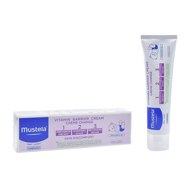 Mustela Baby 123 Vitamin Barrier Diaper Rash Cream Main Image
