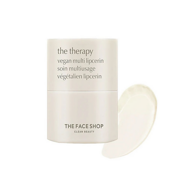 The Face Shop The Therapy Lipcerin, 12HR Moisture Lip Mask, Balm & Scrub Main Image