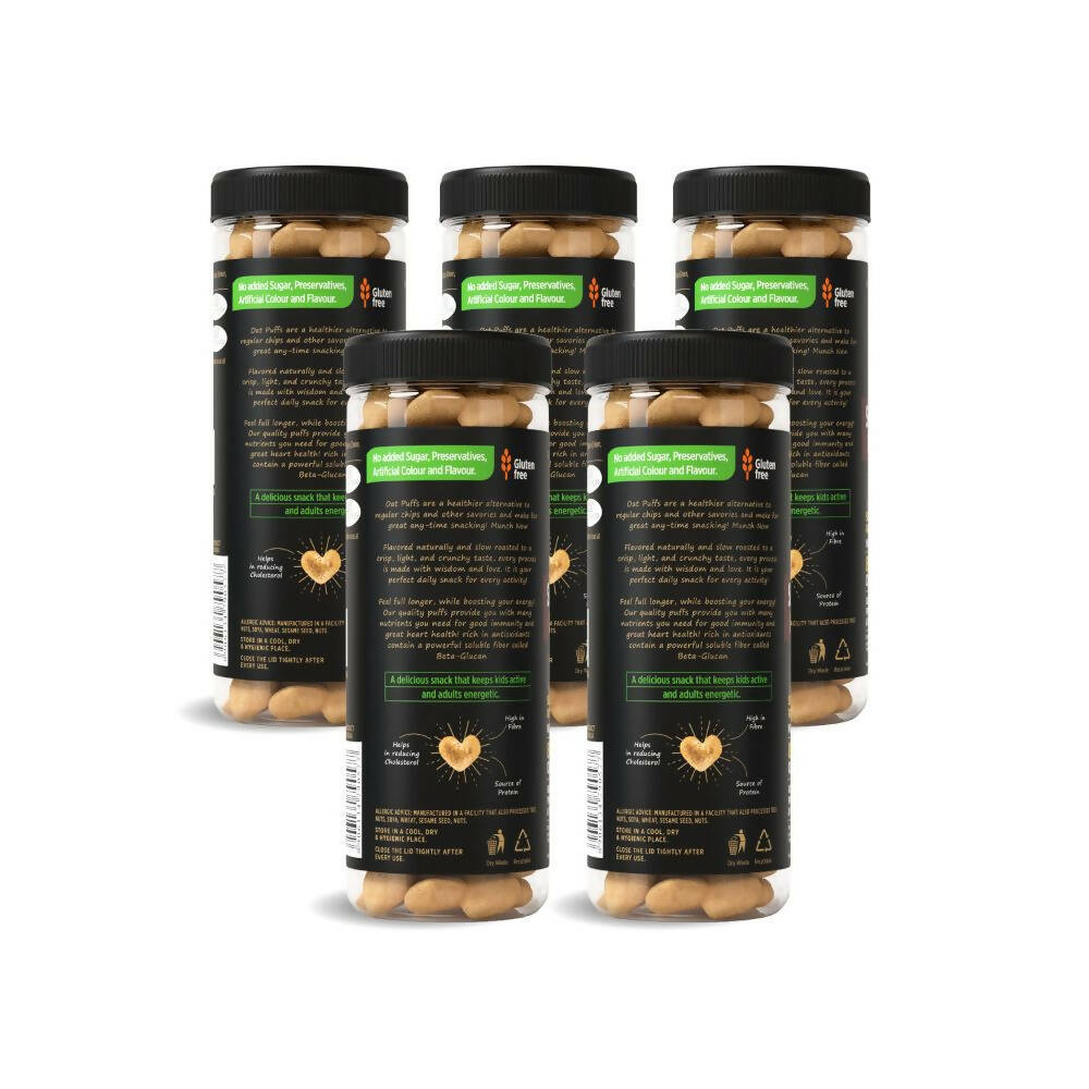 Eatopia Superfoods Oat Puffs - Masala Crunch