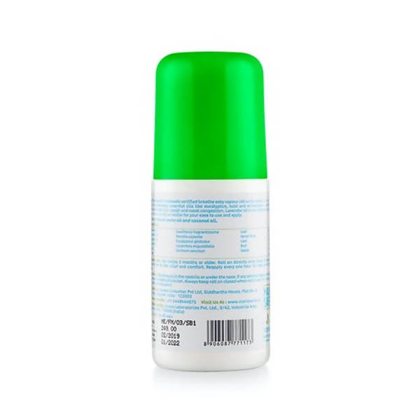 Mamaearth Baby Breathe Easy Vapour Roll-On For Relieves Congestion & Promotes Easy Breathing