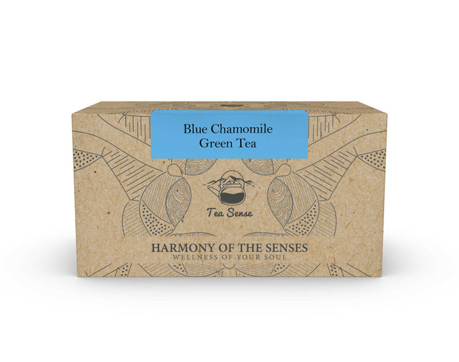 Tea Sense Blue Chamomile Green Tea Bags Box Hover Image