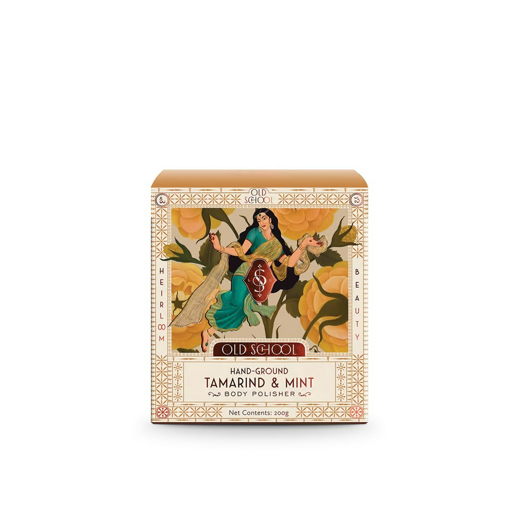 Old School Rituals Tamarind & Mint Body Polisher Natural Exfoliating Body Scrub