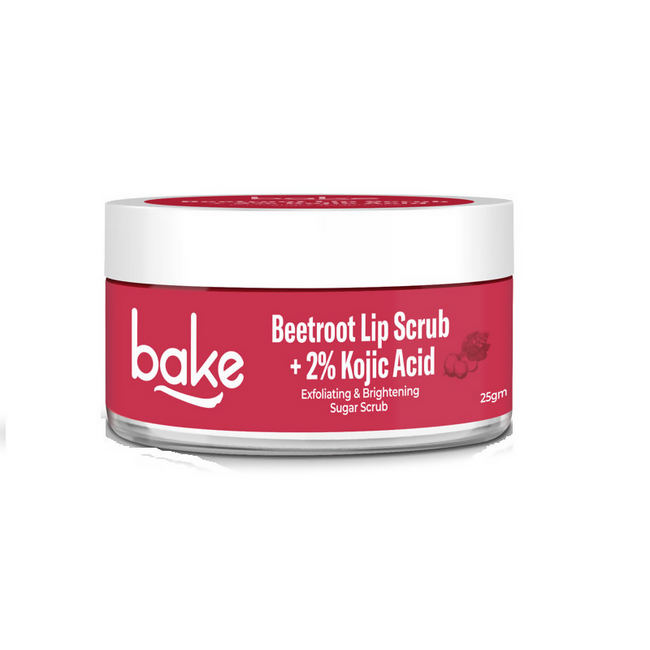 Bake 2% Kojic Acid Beetroot Lip Scrub For Dark Lips & Pigmentation Hover Image