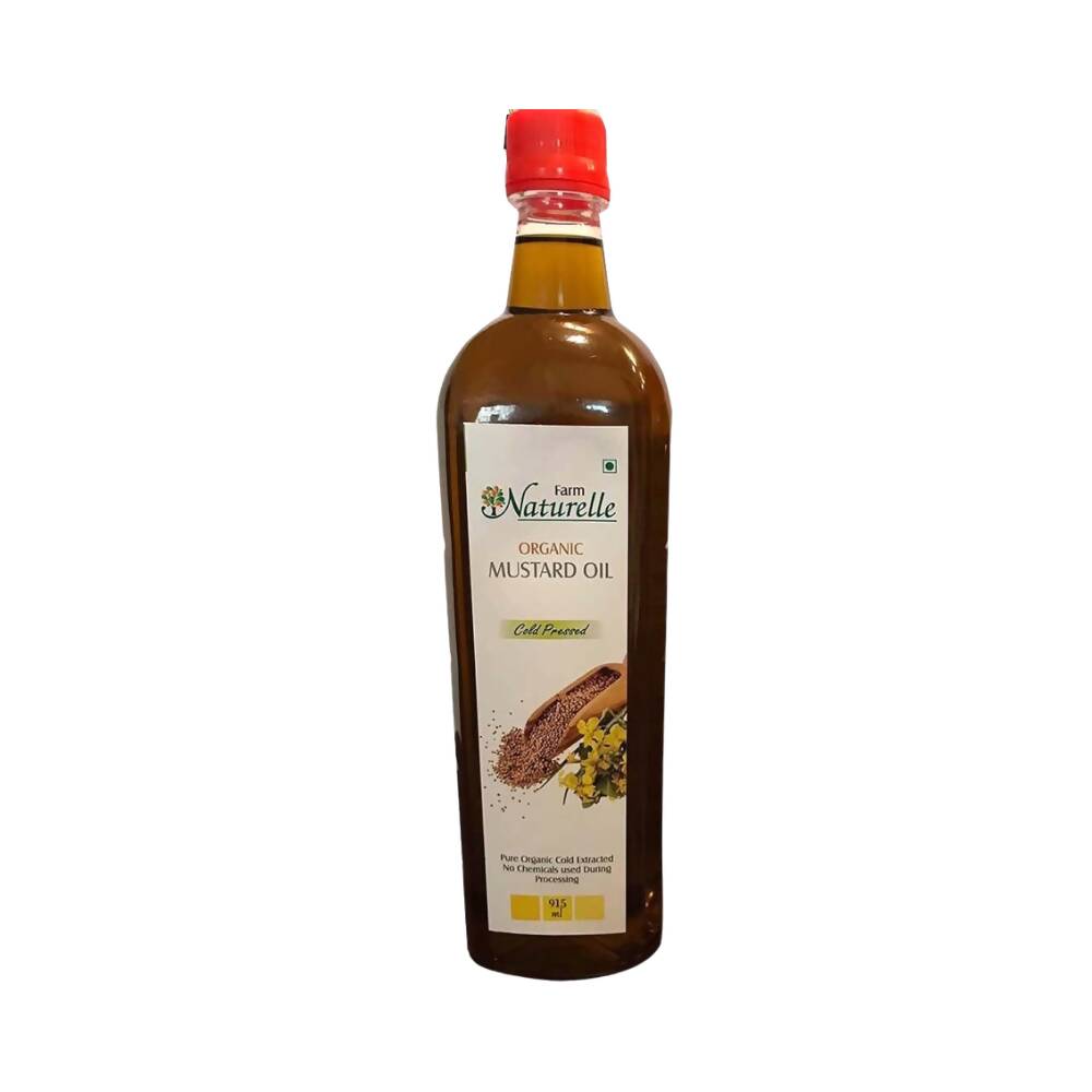 Farm Naturelle Organic Wood Pressed Black Mustard Oil