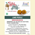 The Pickle Story Ninchudkaya – Stuffed Full Lime Pickle
