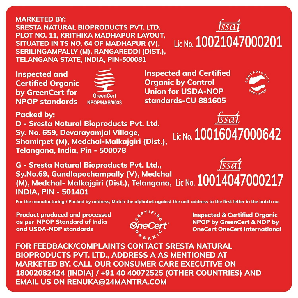 24 Mantra Organic Cumin Powder/Zeera Powder/Jeelakarra