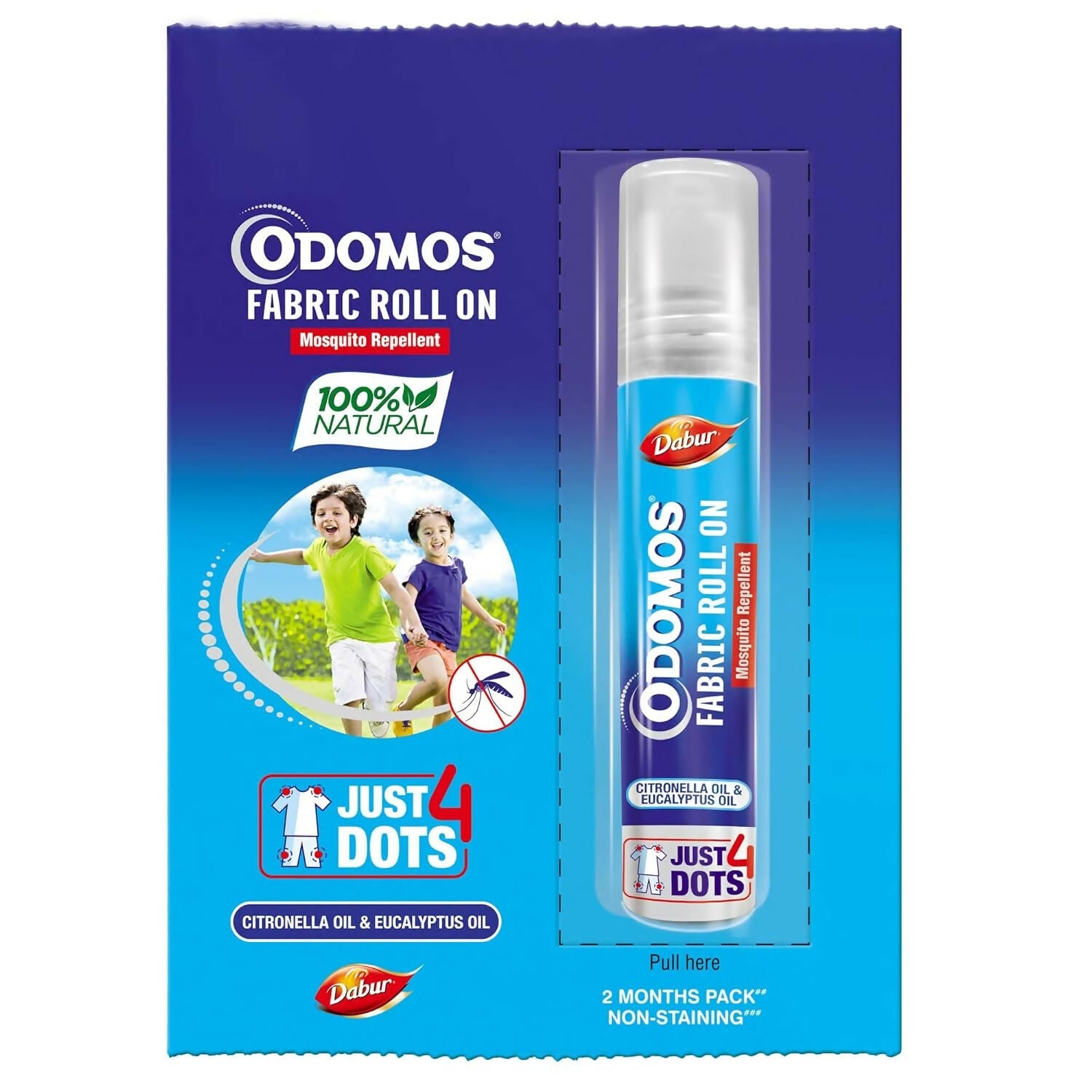 Odomos Mosquito Repellant Fabric Roll On