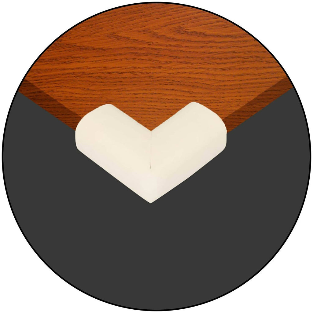 Safe-O-Kid High Qualityhigh Density L-Shaped Large Nbr Corner Cushions - Cream