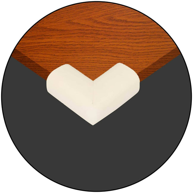 Safe-O-Kid High Qualityhigh Density L-Shaped Large Nbr Corner Cushions - Cream Hover Image