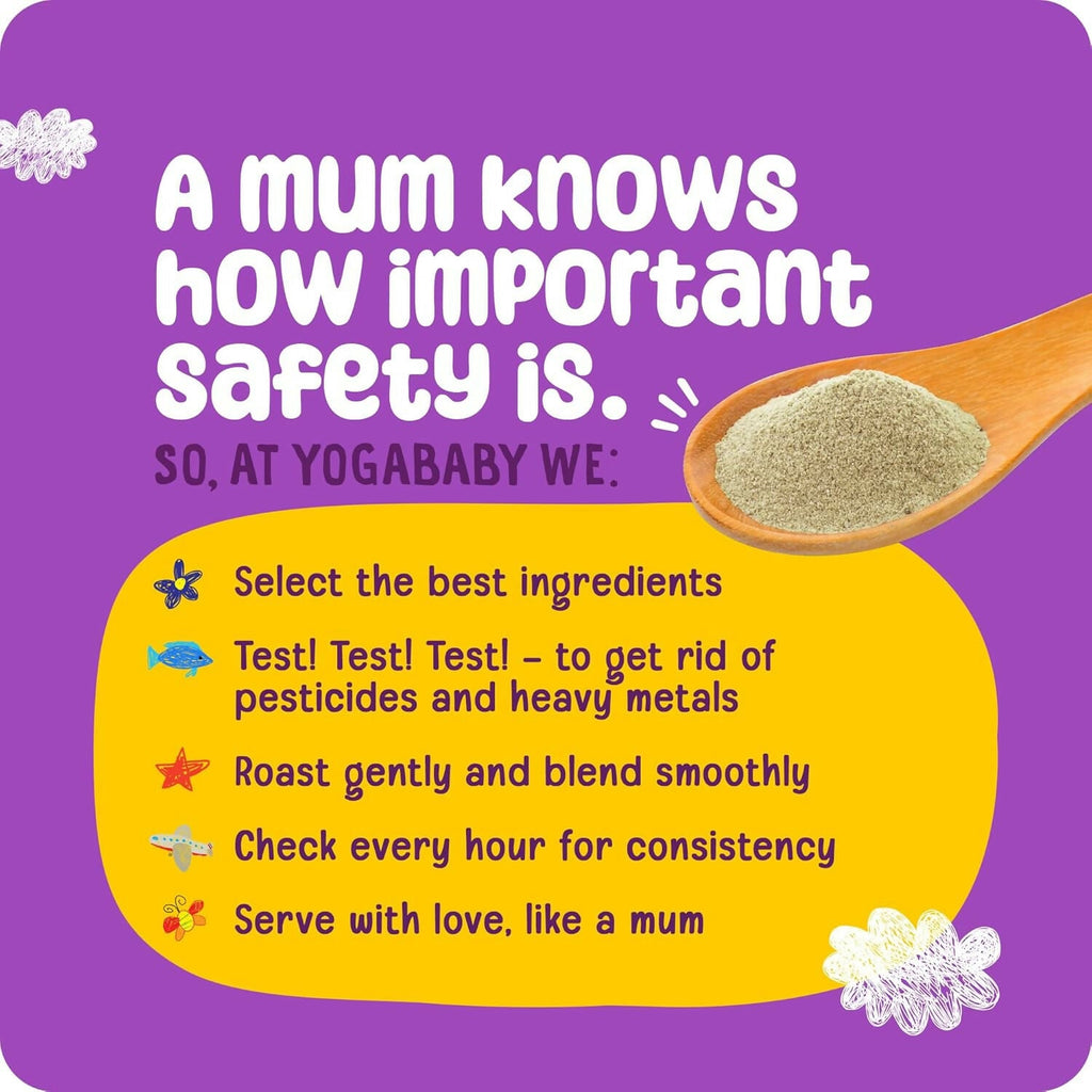 Yogabar Yogababy Sprouted Ragi Mix For Infants, Kids