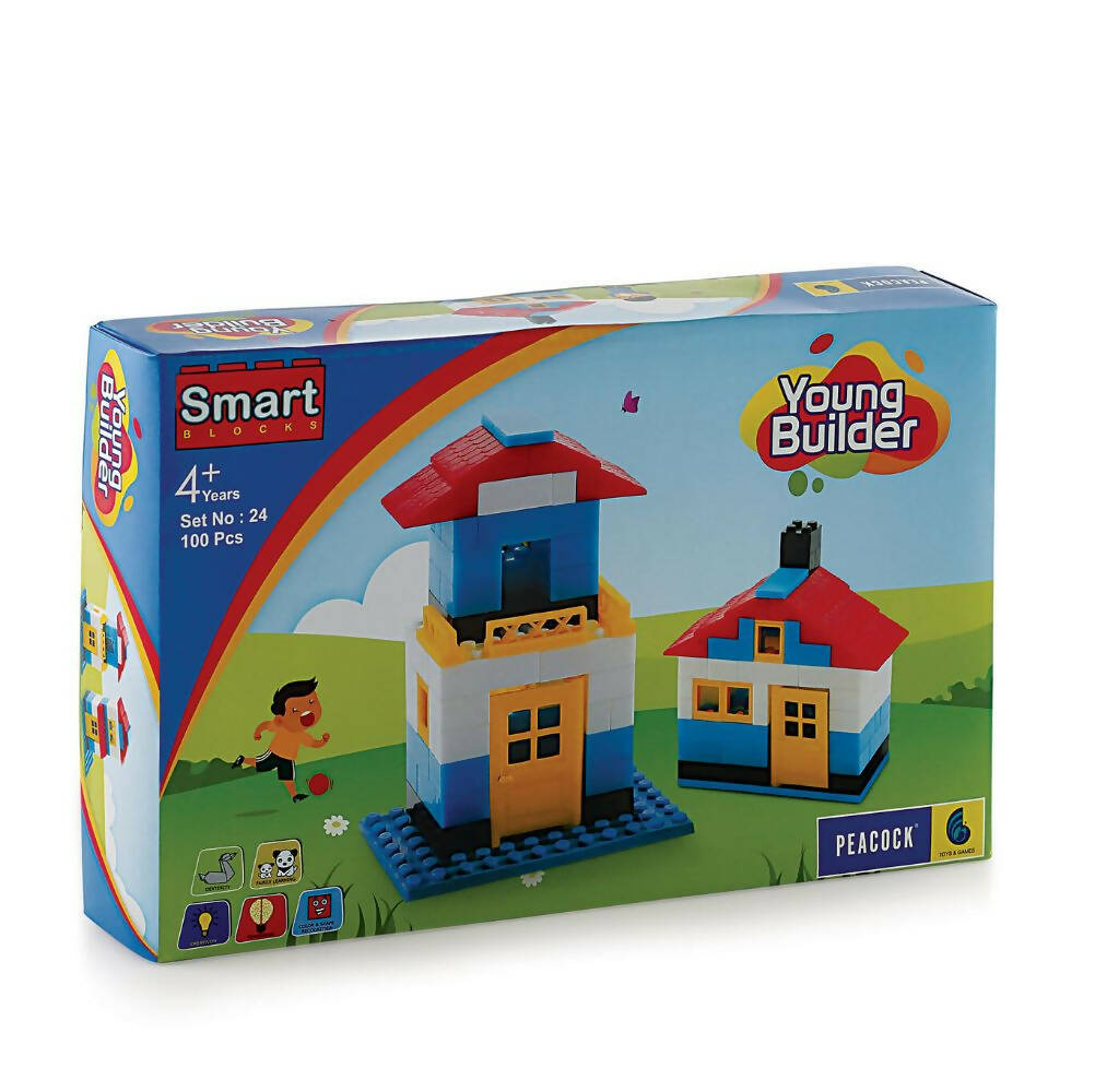 Peacock Young Builder Set Building Block Set For Kids