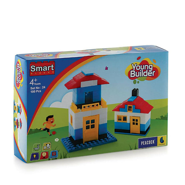 Peacock Young Builder Set Building Block Set For Kids Hover Image