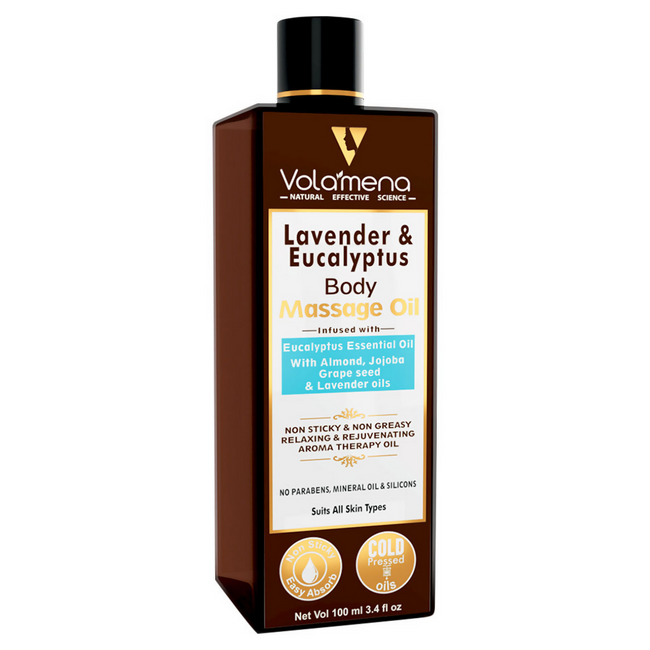 Volamena Lavender & Eucalyptus Body Massage Oil Main Image