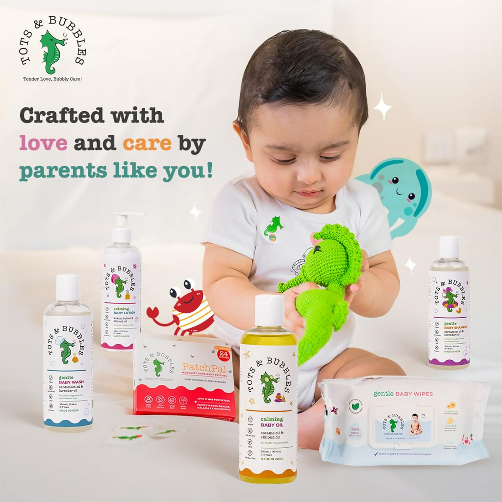 Tots And Bubbles Patchpal Natural Mosquito Repellant Patches For Babies