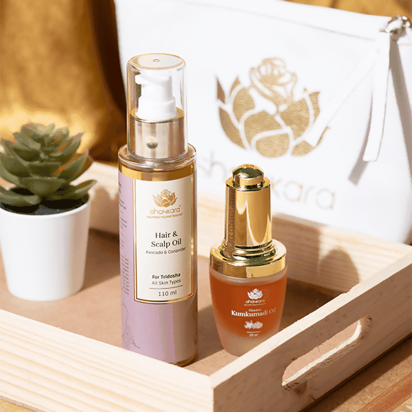 Shankara by Sri Sri Tattva Night Ritual for Skin & Hair Kit Combo Hover Image