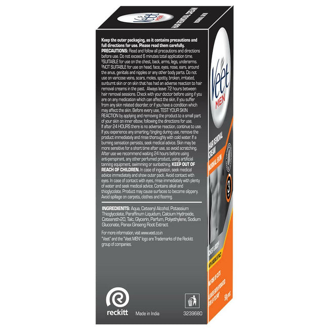 Veet Hair Removal Cream for Men - Normal Skin Main Image