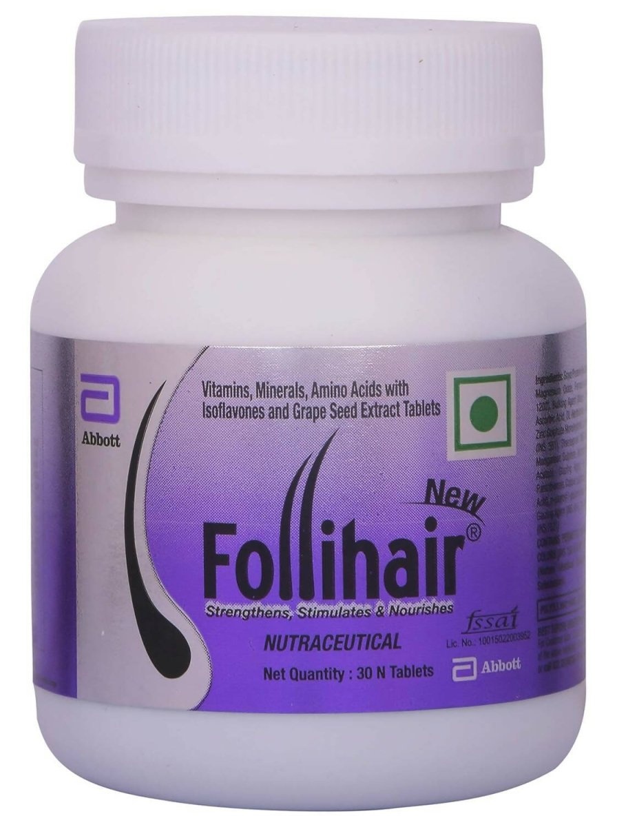 Abbott New Follihair Tablets, For Hair Growth