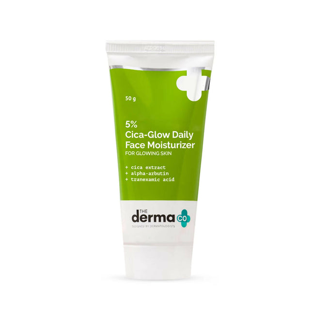 The Derma Co 5% Cica-Glow Moisturizer For Glowing Skin Hover Image