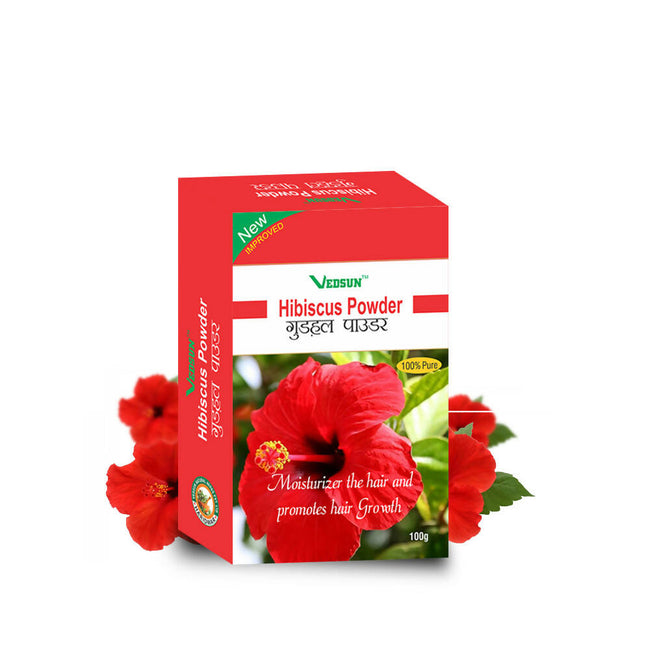 Vedsun Naturals Hibiscous Powder for Face and Skin Hover Image