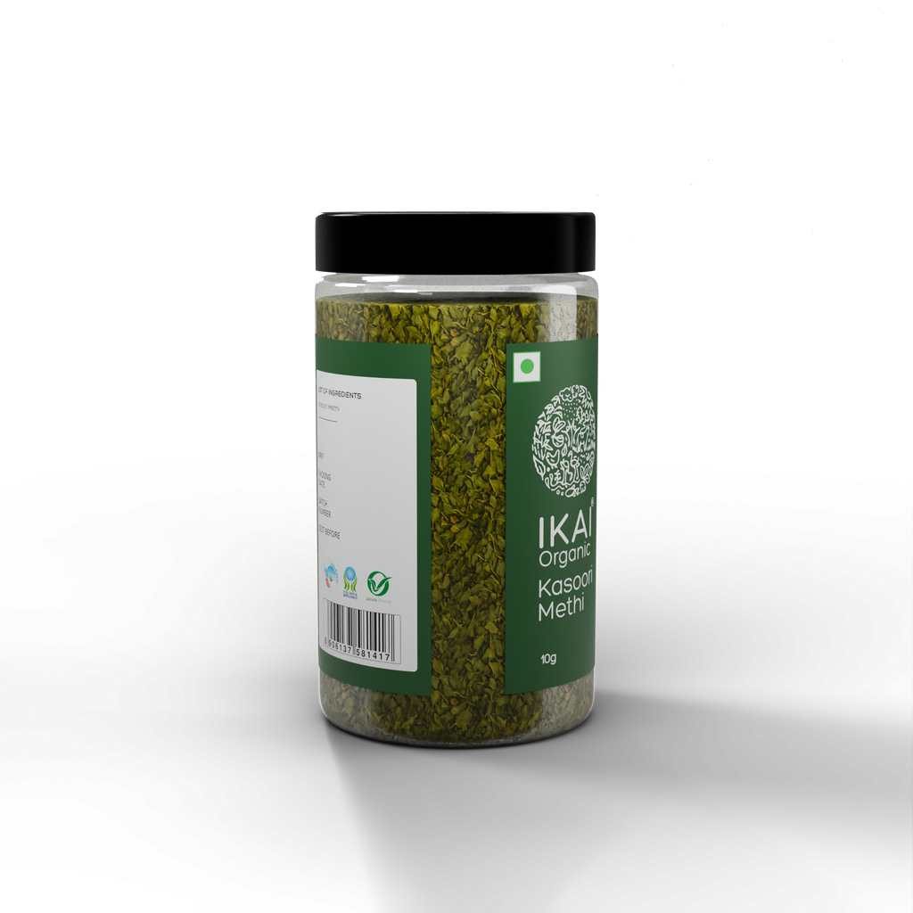 IKAI Organic Kasuri Methi (Sundried Organic Fenugreek Leaves)