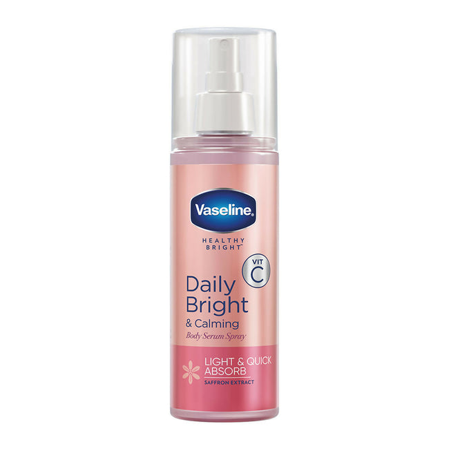 Vaseline Daily Bright & Calming Body Serum Spray Hover Image