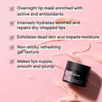 Quench Botanics Mon Cherry Lip Nourishing Sleeping Mask - Korean Skincare