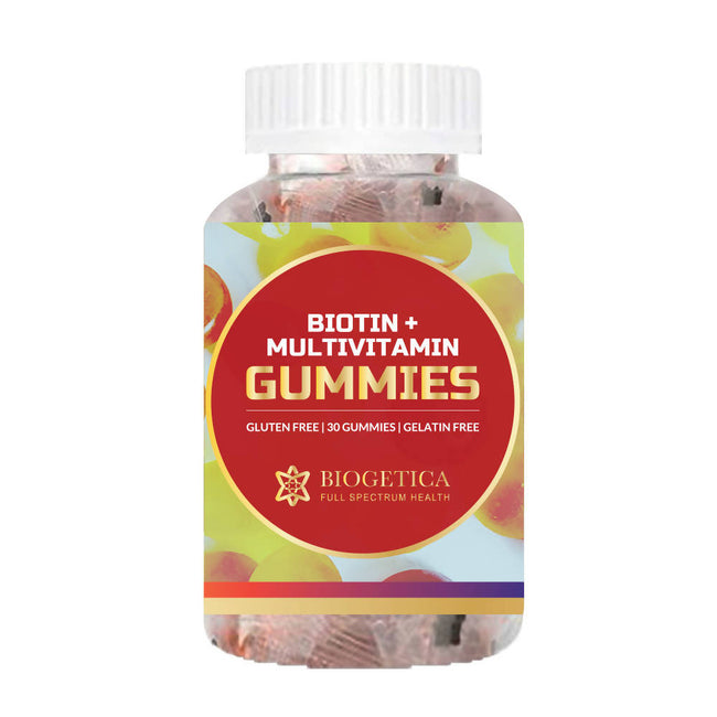 Biogetica Biotin + Multivitamin Gummies Hover Image