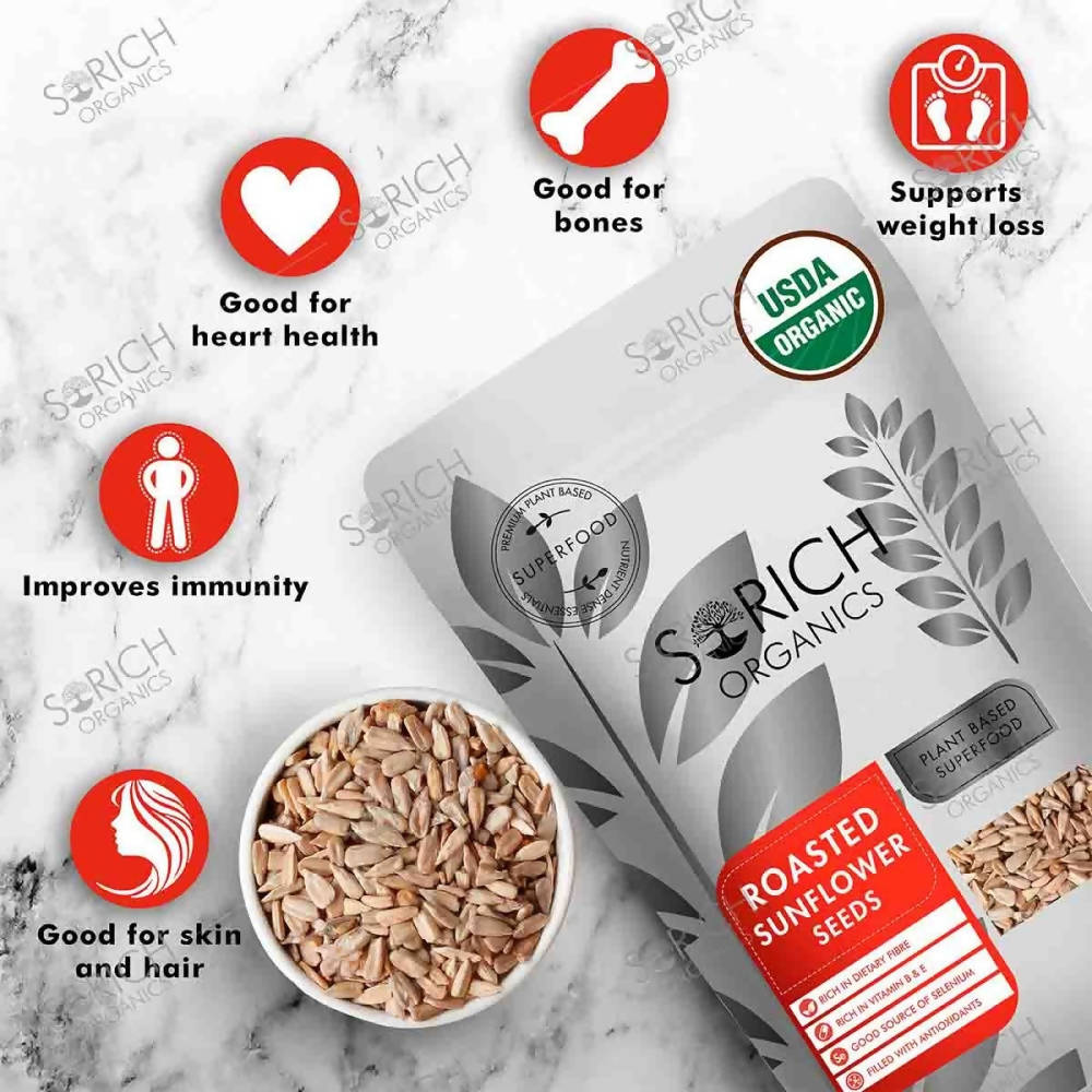Sorich Organics Roasted Sunflower Seeds