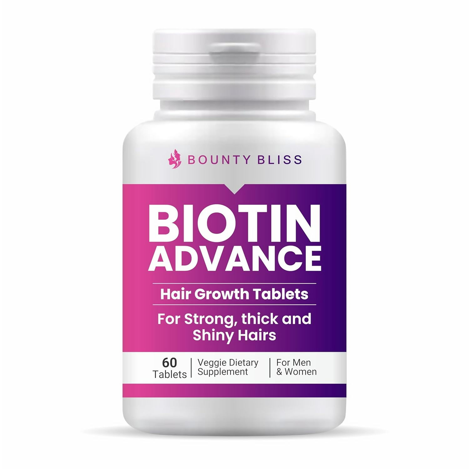 Bounty Bliss Biotin Advance Hair Growth Tablets Beauty & Hair Growth Gummies