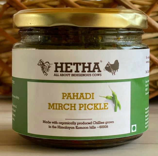 Hetha Mirch Achar/Himalayan Chilli Pickle Hover Image