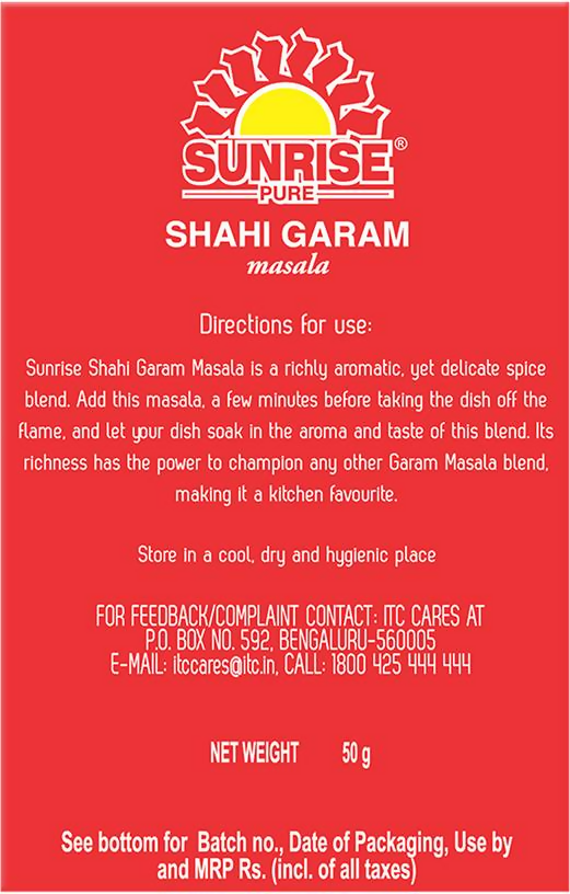 Sunrise Shahi Garam Masala Powder