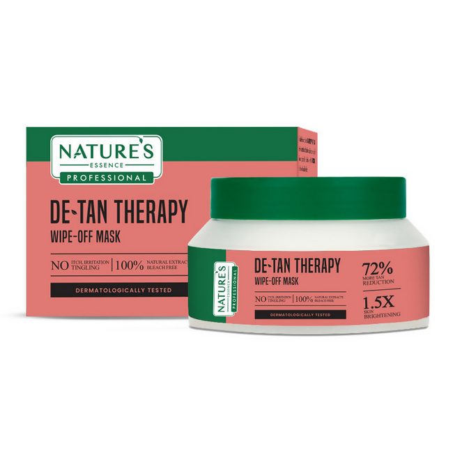 Nature's Essence Professional De-Tan Therapy Tan Removal Cream For Radiant Skin Hover Image