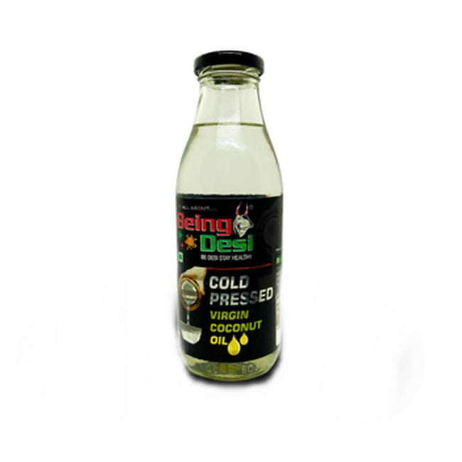 Being Desi Cold Pressed Virgin Coconut Oil Hover Image