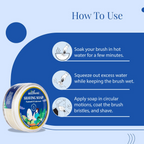 Satthwa Shaving Soap infused With Patchouli & Cedarwood