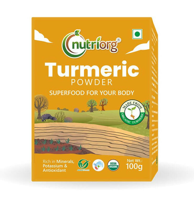 Nutriorg Certified Organic Turmeric Powder Hover Image