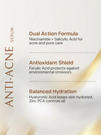 Flawora Anti Acne Serum to reduce Blackheads, Open Pore and D-Tan Lotion for Pigmentation & Tan Removal