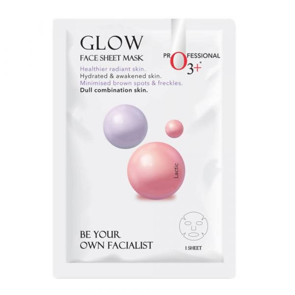 Professional O3+ Glow Face Sheet Mask Hover Image