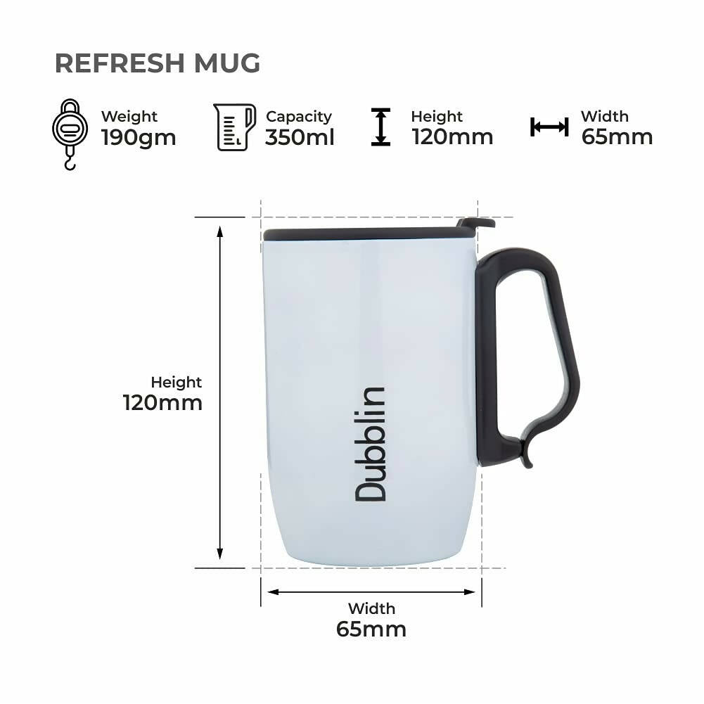Dubblin Refresh Stainless Steel Mug
