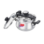 Prestige Clip On Svachh Stainless Steel Pressure Cooker