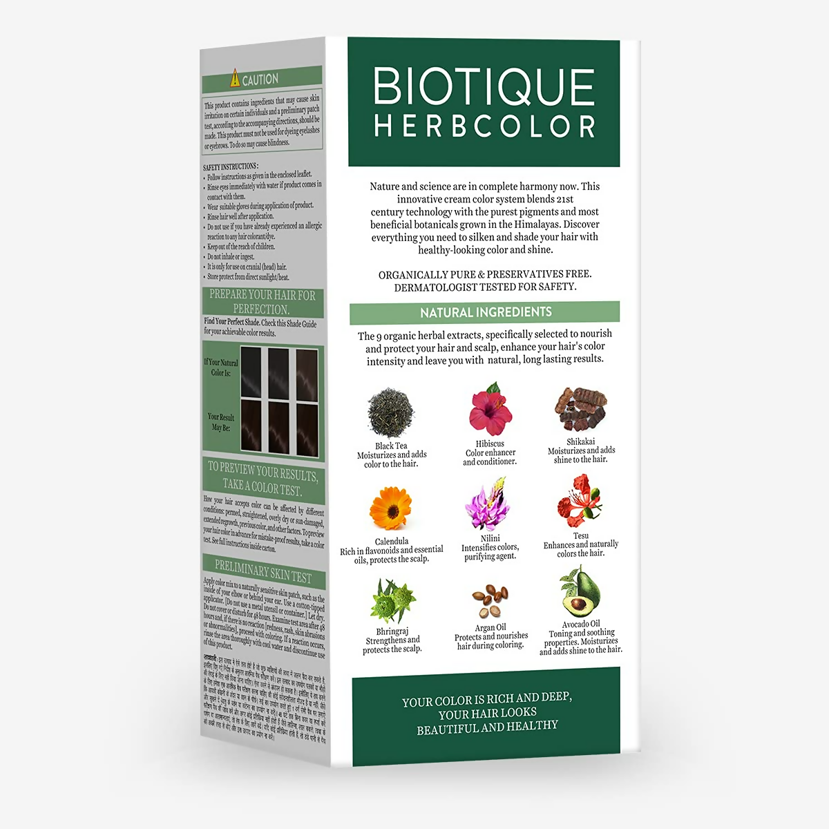 Biotique Herbcolor Conditioning Hair Colour Ammonia Free (Brown 4N )