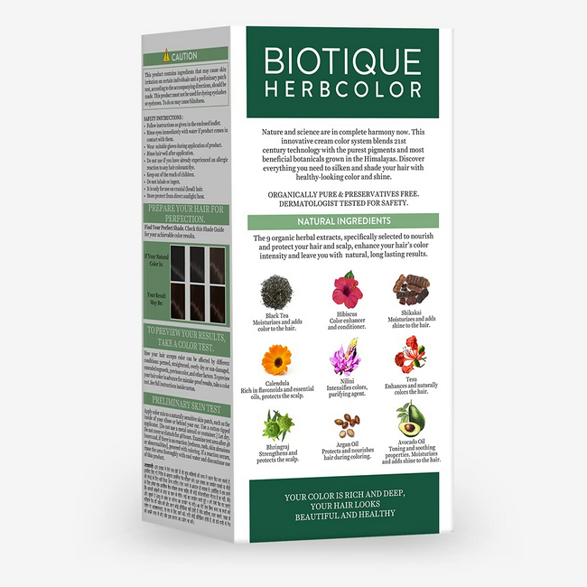 Biotique Herbcolor Conditioning Hair Colour Ammonia Free (Brown 4N ) Main Image