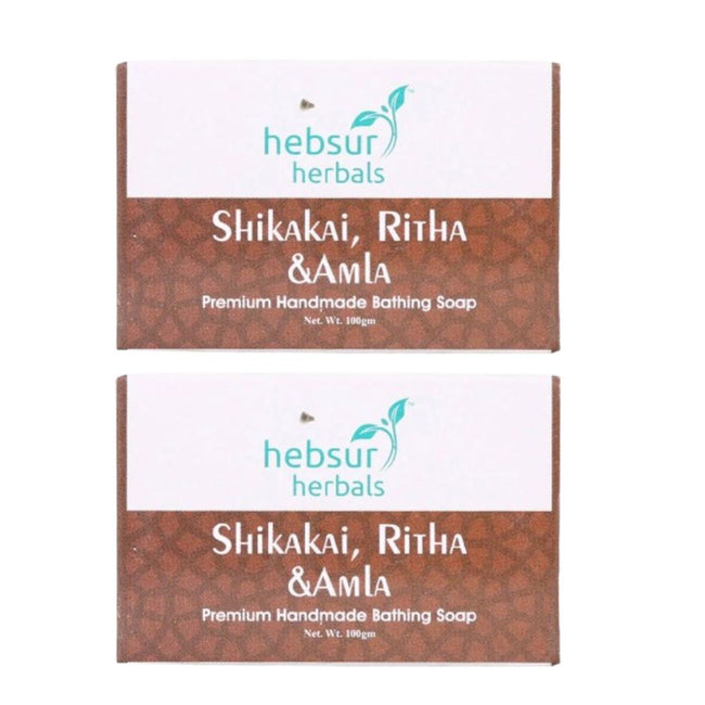 Hebsur Herbals Shikakai Ritha & Amla Soap Main Image