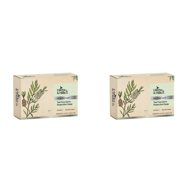 Herbs & Hills Tea Tree Germ Protection Soap Hover Image
