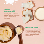 Nat Habit Baby Body Lotion - Tender Coconut