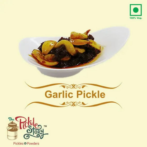 The Pickle Story Garlic Pickle (Lahsun Ka Achar)