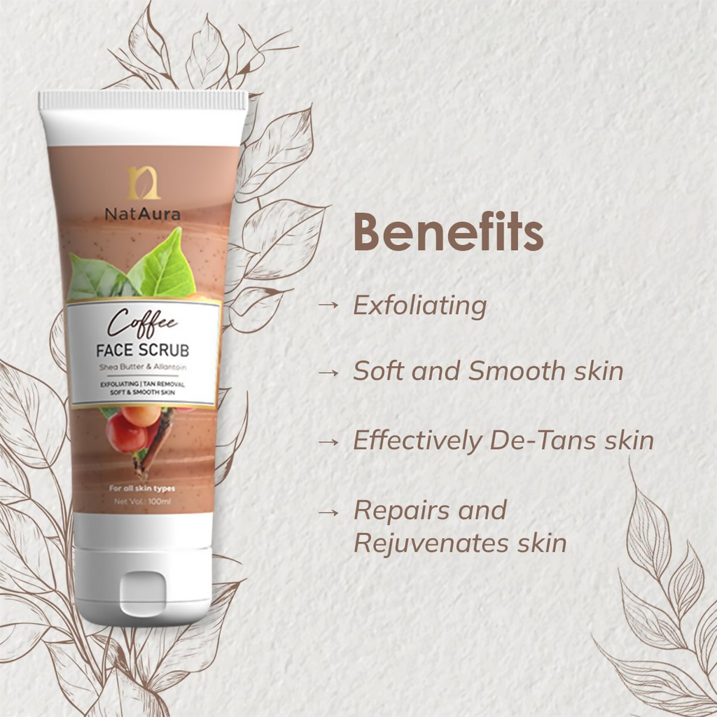 NatAura Coffee Face Scrub