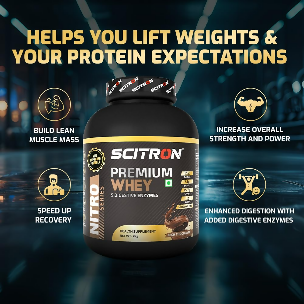 Scitron Nitro Series Premium Whey Rich Chocolate