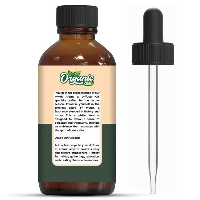 Organic Zing Myrrh Aroma & Diffuser Oil for Festive Season Main Image