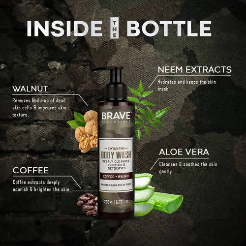 Brave Essentials Exfoliating Body Wash Main Image