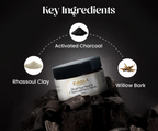 Evaraa Essential Dead Sea Mud and Charcoal Face Mask